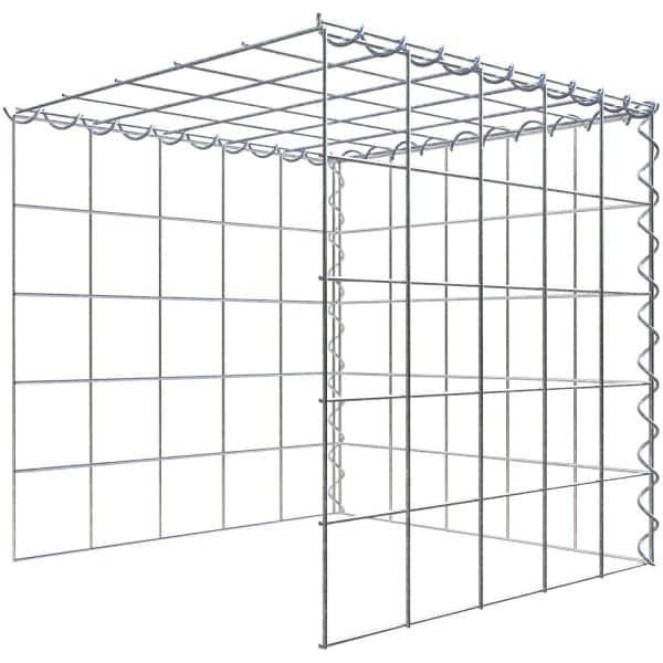 Gabiona Gabione-Anbaukorb Typ 4 50 x 50 x 50 cm Maschenw 10 x 10 cm