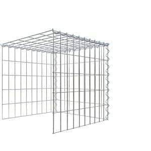 Gabiona Gabione-Anbaukorb Typ 4 50 x 50 x 50 cm Maschenw 5 x 10 cm