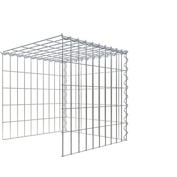 Gabiona Gabione-Anbaukorb Typ 4 50 x 50 x 50 cm Maschenw 5 x 10 cm