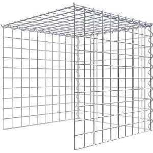 Gabiona Gabione-Anbaukorb Typ 4 50 x 50 x 50 cm Maschenw 5 x 5 cm