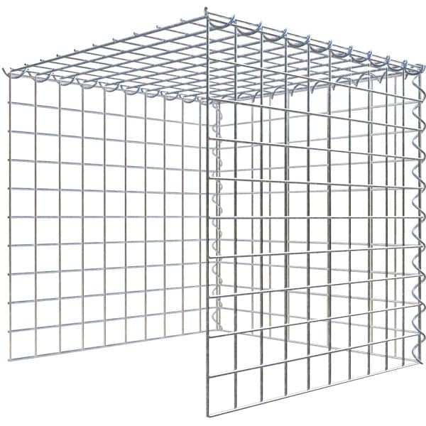 Gabiona Gabione-Anbaukorb Typ 4 50 x 50 x 50 cm Maschenw 5 x 5 cm