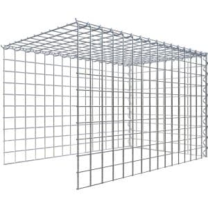 Gabiona Gabione-Anbaukorb Typ 4 50 x 80 x 50 cm Maschenw 5 x 5 cm