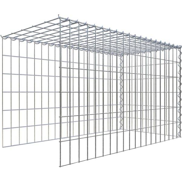 Gabiona Gabione-Anbaukorb Typ 4 60 x 100 x 50 cm Maschenw 5 x 10 cm