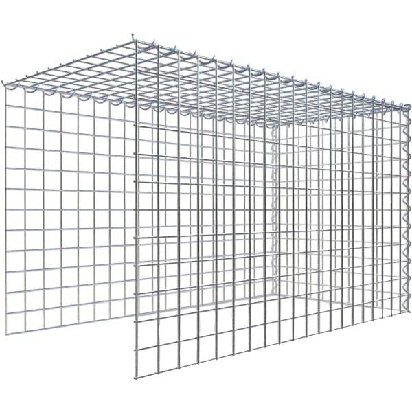 Gabiona Gabione-Anbaukorb Typ 4 60 x 100 x 50 cm Maschenw 5 x 5 cm