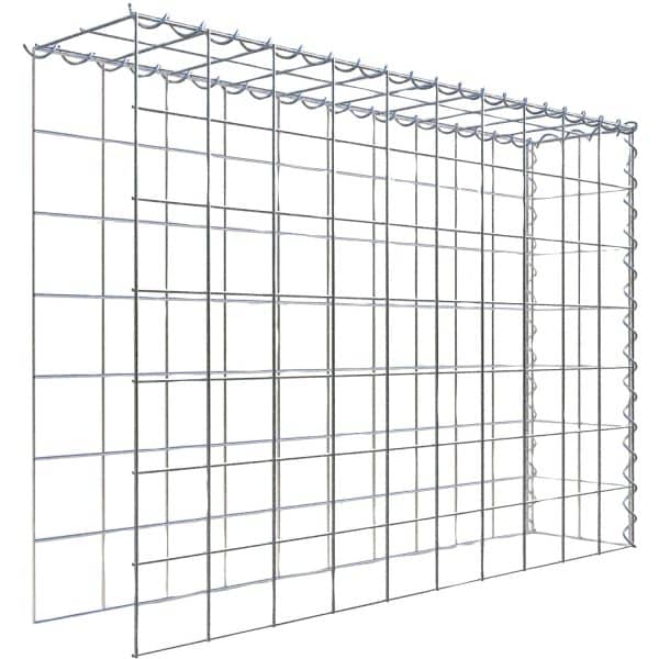 Gabiona Gabione-Anbaukorb Typ 4 70 x 100 x 20 cm Maschenw 10 x 10 cm