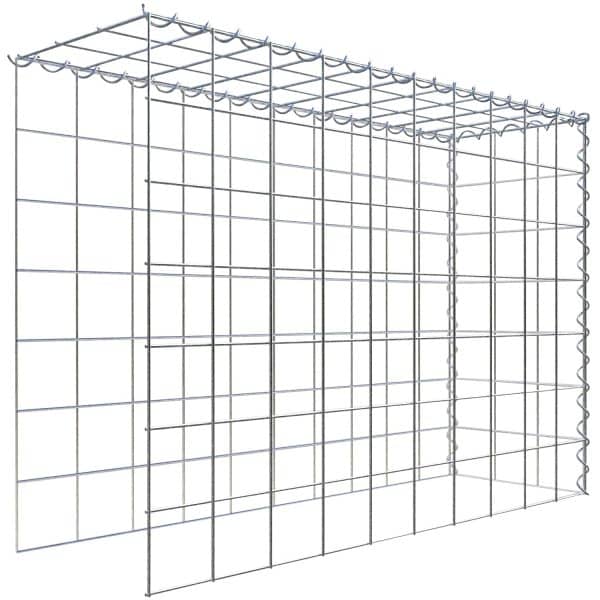 Gabiona Gabione-Anbaukorb Typ 4 70 x 100 x 30 cm Maschenw 10 x 10 cm