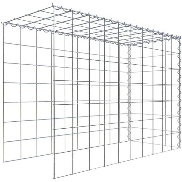 Gabiona Gabione-Anbaukorb Typ 4 70 x 100 x 40 cm Maschenw 10 x 10 cm