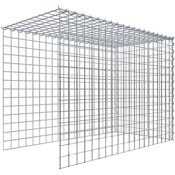 Gabiona Gabione-Anbaukorb Typ 4 70 x 100 x 50 cm Maschenw 5 x 5 cm