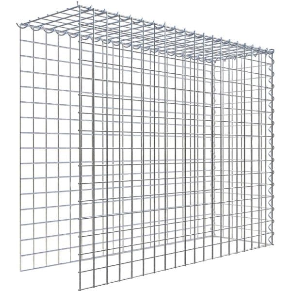 Gabiona Gabione-Anbaukorb Typ 4 80 x 100 x 30 cm Maschenw 5 x 5 cm