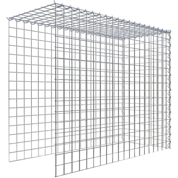 Gabiona Gabione-Anbaukorb Typ 4 80 x 100 x 40 cm Maschenw 5 x 5 cm