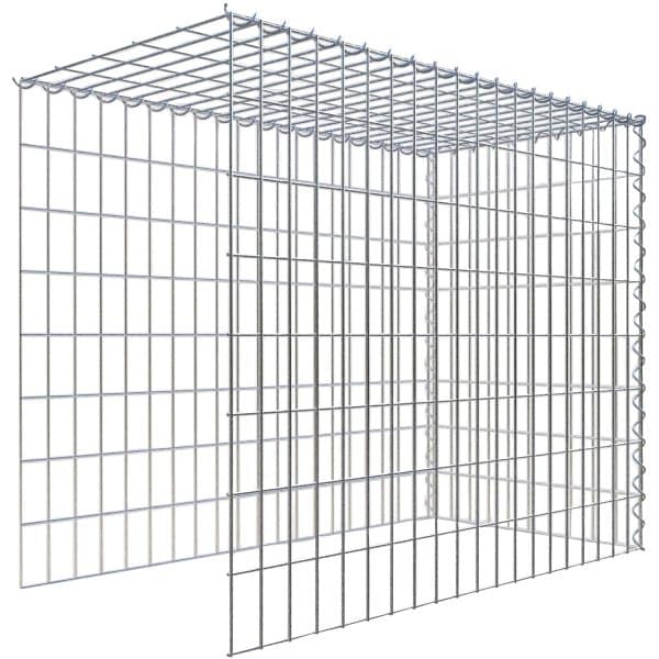 Gabiona Gabione-Anbaukorb Typ 4 80 x 100 x 50 cm Maschenw 5 x 10 cm