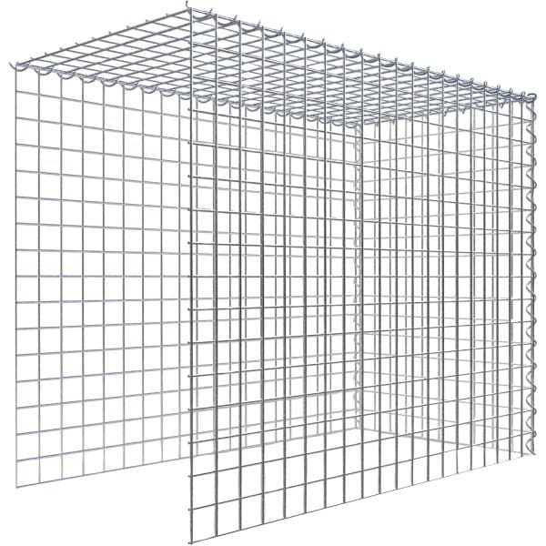 Gabiona Gabione-Anbaukorb Typ 4 80 x 100 x 50 cm Maschenw 5 x 5 cm