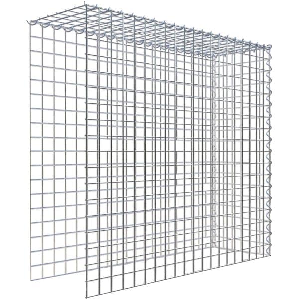 Gabiona Gabione-Anbaukorb Typ 4 90 x 100 x 30 cm Maschenw 5 x 5 cm