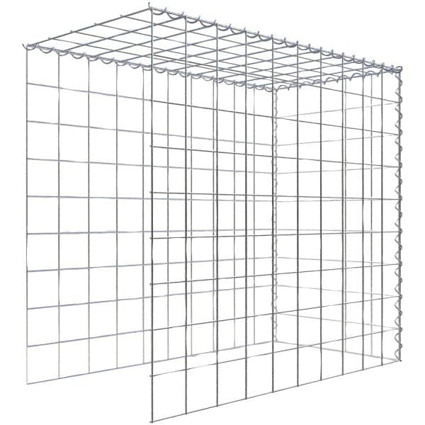 Gabiona Gabione-Anbaukorb Typ 4 90 x 100 x 50 cm Maschenw 10 x 10 cm