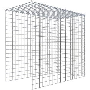 Gabiona Gabione-Anbaukorb Typ 4 90 x 100 x 50 cm Maschenw 5 x 5 cm