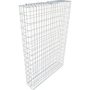 Gabiona Gabione feuerverz 152 x 102 x 22 cm Maschenw 5 x 10 cm