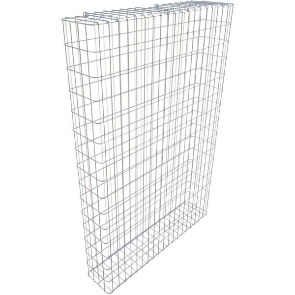Gabiona Gabione feuerverz 152 x 102 x 22 cm Maschenw 5 x 10 cm