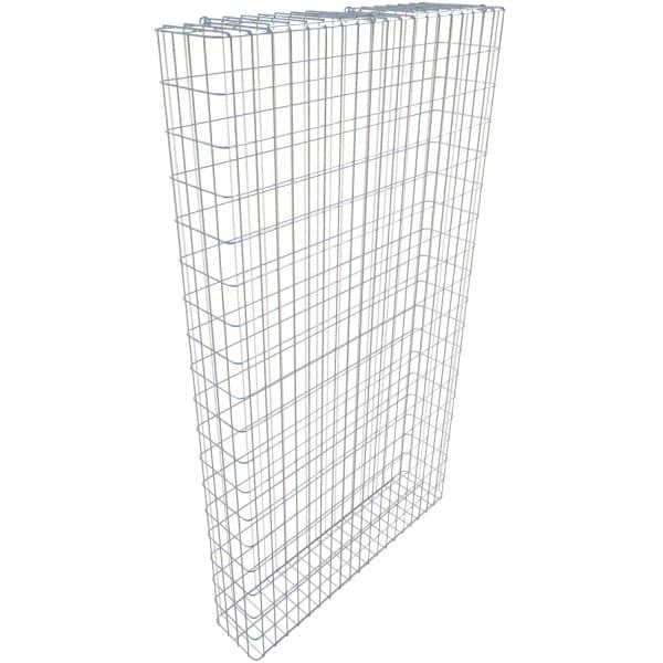 Gabiona Gabione feuerverz 182 x 102 x 22 cm Maschenw 5 x 10 cm