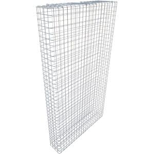 Gabiona Gabione feuerverz 182 x 102 x 22 cm Maschenw 5 x 5 cm