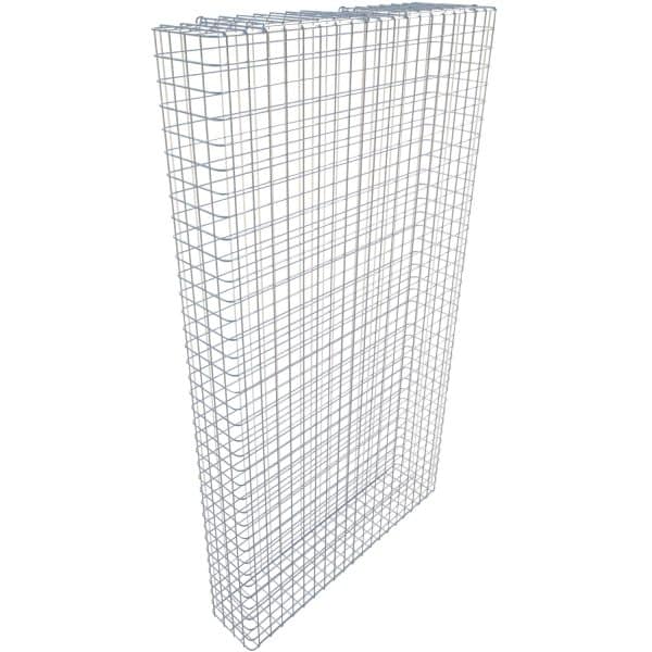 Gabiona Gabione feuerverz 182 x 102 x 22 cm Maschenw 5 x 5 cm