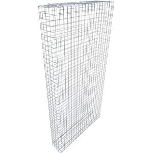 Gabiona Gabione feuerverz 202 x 102 x 22 cm Maschenw 5 x 5 cm