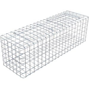 Gabiona Gabione feuerverz 32 x 102 x 32 cm Maschenw 5 x 5 cm