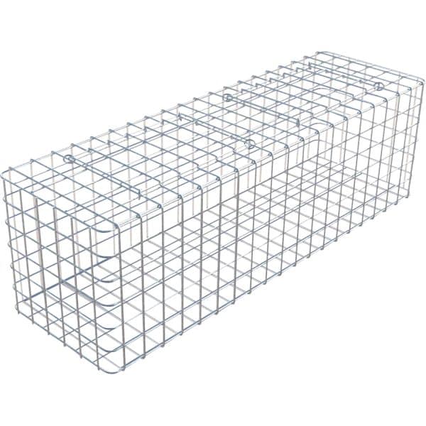 Gabiona Gabione feuerverz 32 x 102 x 32 cm Maschenw 5 x 5 cm