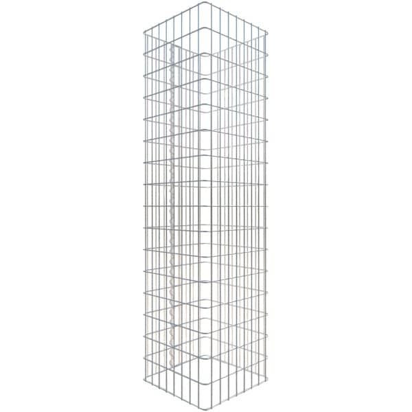 Gabiona Gabionen-Säule eckig 160 x 42 x 42 cm Maschenw 5 x 10 cm