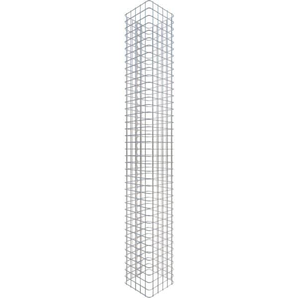Gabiona Gabionen-Säule eckig 200 x 27 x 27 cm Maschenw 5 x 5 cm