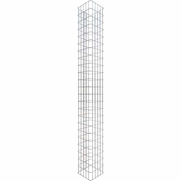 Gabiona Gabionen-Säule eckig 230 x 27 x 27 cm Maschenw 5 x 10 cm