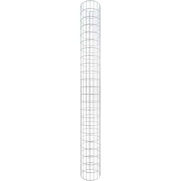 Gabiona Gabionen-Säule rund 230 x Ø 27 cm Maschenw 5 x 10 cm