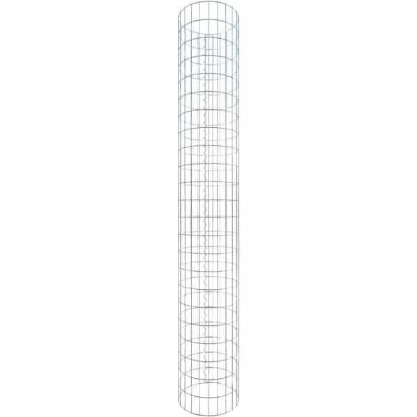 Gabiona Gabionen-Säule rund 230 x Ø 37 cm Maschenw 5 x 10 cm