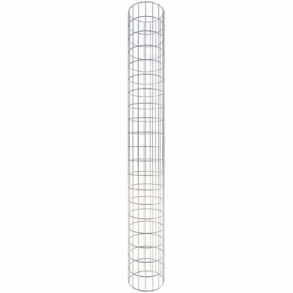 Gabiona Gabionen-Säule rund feuerverz 200 x Ø 27 cm Maschenw 5 x 10 cm