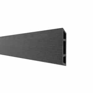 GartenLand Musterstück Rhombus WPC Zaun Set Stockholm Anthrazit 20 cm