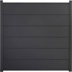 GroJa BasicLine Stecksystem Komplettset Anthrazit 180 x 180 cm