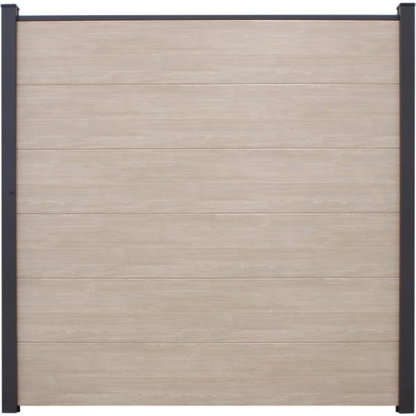 GroJa BasicLine Stecksystem Komplettset Sheffield Oak 180 x 180 cm