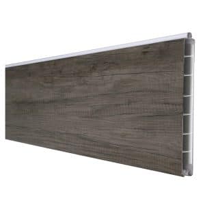 GroJa Einzelprofil Schmal Basicline 180 cm x 15 cm Monument Oak