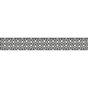 GroJa Steckzaun Designeinsatz Abstract 180 x 30 cm DB703