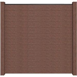 GroJa Steckzaun Solid Quadratisch 180 cm x 180 cm x 1