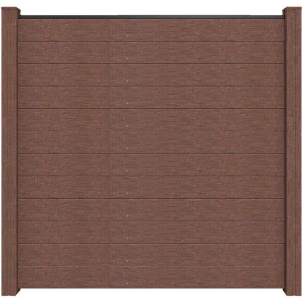 GroJa Steckzaun Solid Quadratisch 180 cm x 180 cm x 1