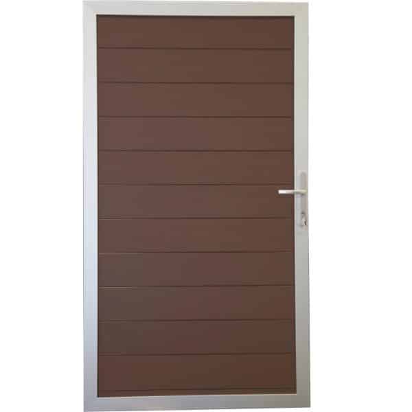 GroJa Steckzaun Solid Tor Universal 100 cm x 180 cm Terra