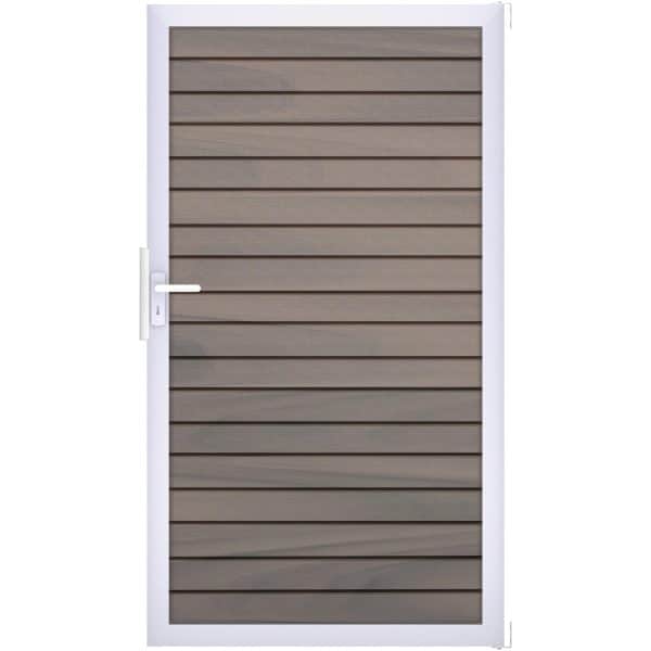 GroJa Steckzaun-Tor Solid-Rhombus 1-flg. EV1 Universal-DIN Bi-Color Co-Ex.