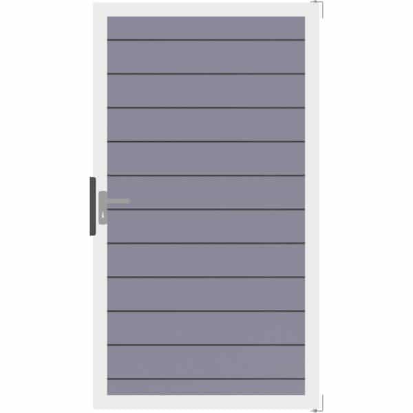 GroJa Tor Lumino Universal DIN 100 cm x 180 cm Anthrazit