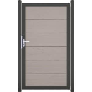 GroJaViento Zauntor Bi-Color Sand 100x180 cm Rahmen: Anthrazit DB703
