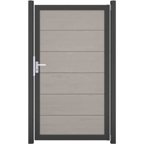 GroJaViento Zauntor Bi-Color Sand 100x180 cm Rahmen: Anthrazit DB703