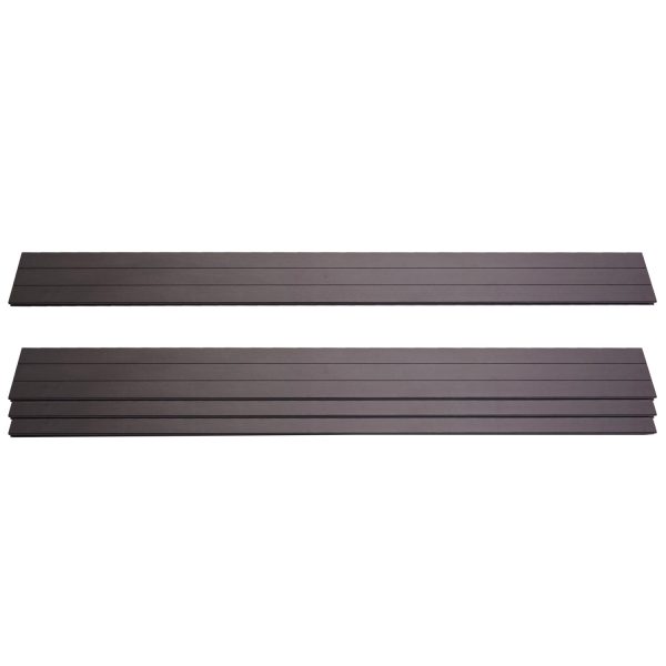 MCW 4er Set Latten Für WPC-Sichtschutz Savoie Bretter Windschutz Ca. 1qm - 180cm Anthrazit