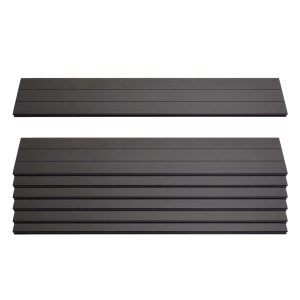 MCW 7er Set Latten Für WPC-Sichtschutz Savoie Bretter Windschutz Ca. 1qm - 90cm Anthrazit