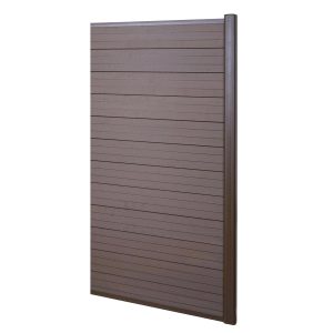 MCW WPC-Sichtschutz Savoie Windschutz Zaun Alu Premium - Erweiterungselement Schmal 0