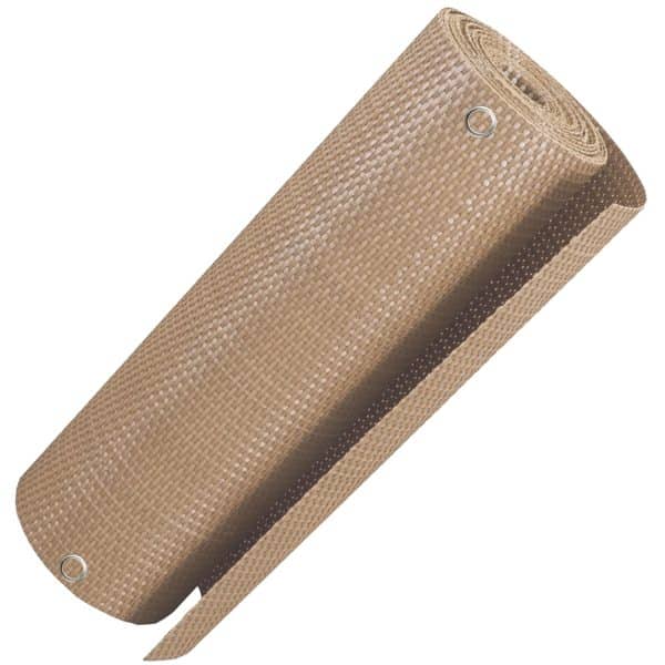 NYVI Balkon Sichtschutz mit Metallösen 500 x 100 cm Beige