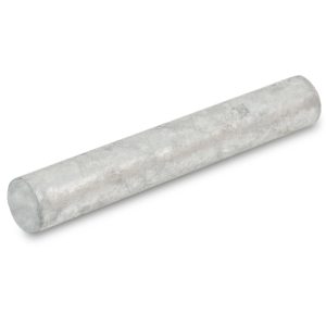 Niederberg Metall Einschlagwerkzeug für Bodenhülse  20 cm x Ø30 mm Silber